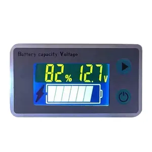 High Quality 10-100V Battery Power Voltmeter LCD Meter Indicator Battery Monitor Display Gauge