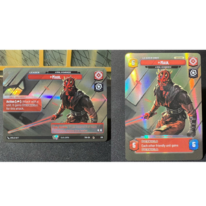 <span class=keywords><strong>STAR</strong></span> W Ahsoka Chancellor Jango Wat T Yod Twilight of Republic (TWI) Carte personnalisée en papier métallisé 63x88mm Imprimée CMYK Unisexe - Product Image 6