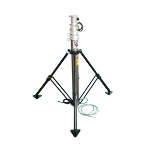 Torre de luz telescópica de mástil neumático Poste de lámpara exterior extensible con trípode por aire - Product Image 1