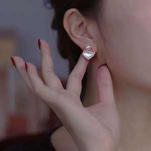 Pirinç Altın Kaplama Küpe 6-7mm Doğal Tatlı Su İncileri AAAA Kalite Beyaz Kadınlar İçin Trend - Product Image 6