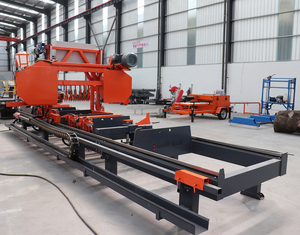 Scierie hydraulique diesel ou électrique, scierie portative d'occasion, scie à ruban portative - Product Image 5