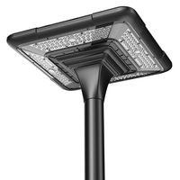 Lampe solaire tout-en-un LED commerciale CE efficace 50W pour rue et jardin, télécommande, rechargeable, étanche, 6000K, en fonte