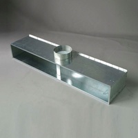 Grille d'enregistrement de boîte d'assemblée plénière en aluminium Forme carrée Diffuseur à fente linéaire HVAC Composant de climatisation réglable (PB-LSD)