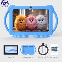 Tablet HD de 7 Pulgadas 1024x600 para Niños, 4+32GB, 2500mAh, 4G Wi-Fi, Pantalla Capacitiva de Cuatro Núcleos, MTK Android 12