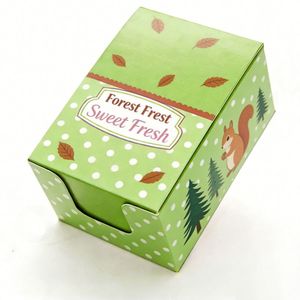 Présentoir de bonbons personnalisé prêt à l'emploi (SRT) en carton pliable recyclable avec pelliculage mat et gaufrage en papier d'art - Product Image 2