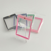 Protège-cartes magnétiques One Touch roses 35Pt pour cartes TCG – Porte-cartes magnétique One Touch rose