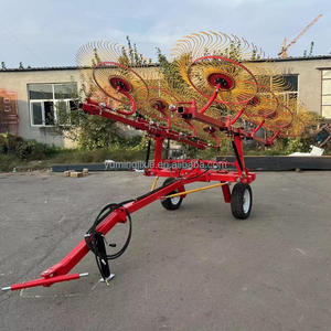 Raccoglierba a disco per trattore con 6/8/10 dischi, raccogli fieno e foraggio, in promozione - Product Image 2