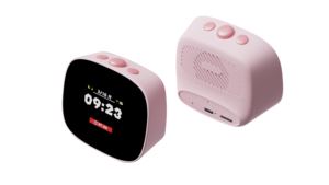 Reloj Despertador Inteligente IAC-01 con Conectividad Wi-Fi, Pantalla LCD de 2.8 Pulgadas, Funciona con Batería, Cuerpo de Plástico, Conversación con IA - Product Image 3