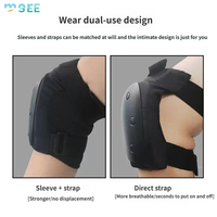 Ensemble de protection 6 en 1 SeeMore pour adultes/enfants, coque en PP respirante, coussinets en EVA, genouillères, coudières, protège-poignets, genouillères réglables