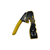 Connecteur RJ45 Cat5e Cat6, outil de sertissage professionnel pour câbles réseau, dénudeurs de fils Ethernet, équipement de fibre optique