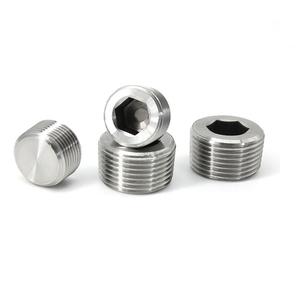 Tapón ocking de <span class=keywords><strong>906</strong></span>-Lcon rosca cónica hexagonal de acero inoxidable 304, el efecto de sellado es mejor - Product Image 2