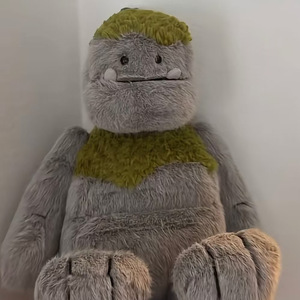 Colección de Peluches Serie Bosque: Búho, <span class=keywords><strong>Troll</strong></span>, Mapache, Oso, Haya, León, Pizza, Sándwich - Lindos Animales de Peluche de Dibujos Animados, Regalo para Niños - Product Image 2