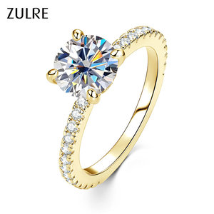 <span class=keywords><strong>Anillo</strong></span> <span class=keywords><strong>de</strong></span> compromiso solitario <span class=keywords><strong>de</strong></span> moissanita <span class=keywords><strong>de</strong></span> 8 mm y 2 quilates con engaste <span class=keywords><strong>de</strong></span> garra, unisex, para parejas, regalo <span class=keywords><strong>de</strong></span> aniversario, nueva tendencia, venta al por mayor - Product Image 1