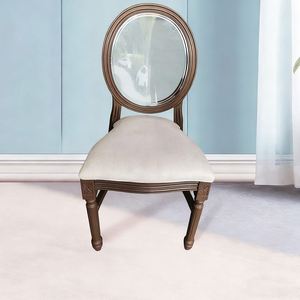 Hot Selling Italian Style Gold Color Resin <b>Plastic</b> Restaurant <b>Chair</b> Stacking Luxury Louis <b>Chair</b> for Hotel Use - Product Image 5