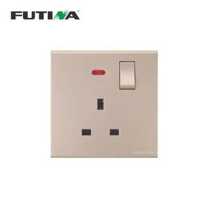 13a Wall Outlet <strong>Switched</strong> <strong>Sockets</strong> British Standard <strong>with</strong> Indicator Double Wall Switch and <strong>Socket</strong> for Commercial Home Use Sonoff - Product Image 1