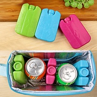 Glacière en plastique rigide instantané 5L eutectique réutilisable personnalisée Glace de gel de camping et bloc de congélateur portables pour canettes