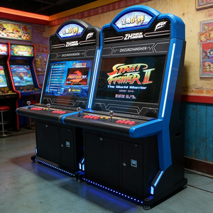 Bornes d'arcade professionnelles multi-jeux avec éclairage LED, <span class=keywords><strong>Street</strong></span> <span class=keywords><strong>Fighter</strong></span> 2, classiques SNK, console à <span class=keywords><strong>joystick</strong></span> pour clubs - Product Image 3