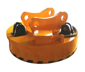 중국 제작 리프팅 자석 오버 헤드 크레인 스크랩 리프트 강판 처리 용 굴삭기 용 자석