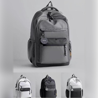 Nouveau Sac à Dos Homme en Tissu Oxford 2026 Grande Capacité Décontracté pour Voyage et Ordinateur Portable, Idéal pour Étudiants du Collège, Style Coréen Tendance