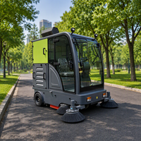 Balayeuse électrique industrielle pour entrepôts et ateliers