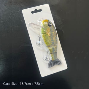 Lvde atacado 3 juntas de touro, shad, enfrentar, 12.5cm, 50g, batom flutuante, billed, para iscas de pesca de robalo - Product Image 6