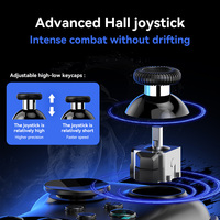 Latest Model Y04 Hall Joystick Professional Fighting Game Controller Compatible with Switch and PS4