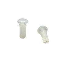Rivets d'expansion en plastique pour fixation de pales de ventilateur électrique, attaches pour appareils électroménagers, clip de retenue, installation sans outil, blanc