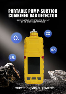 เครื่องตรวจจับก๊าซแบบพกพา DUOTESI DTS-C สำหรับงานทางทะเล ป้องกันการระเบิด ตรวจจับ CO H2S O2 CO2  แบบชาร์จได้ บันทึกข้อมูล ความแม่นยำสูง - Product Image 4