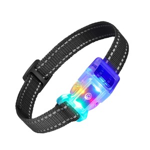 Best-seller Collier de dresseur de <span class=keywords><strong>chien</strong></span> anti-aboiement rechargeable Collier d'arrêt d'aboiement pour animaux de compagnie en plastique Collier de <span class=keywords><strong>chien</strong></span> LED - Product Image 2