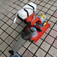 Machine à affûter les lames de scies circulaires manuelles et les couteaux, motorisée 220V, garantie 1 an