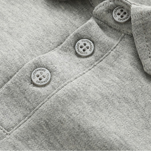<span class=keywords><strong>Polo</strong></span> à manches longues tricoté pour bébés garçons et filles 2026, style décontracté occidental, couleur unie, trois boutons, tenue pour tout-petits - Product Image 6
