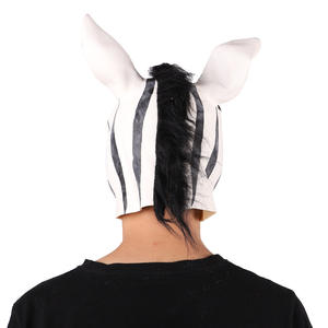 Masques d'horreur emblématiques, vrais masques d'horreur, masques <span class=keywords><strong>de</strong></span> zèbre historiques effrayants masques <span class=keywords><strong>de</strong></span> mascarade d'horreur masques <span class=keywords><strong>de</strong></span> nuits d'horreur d'Halloween - Product Image 3