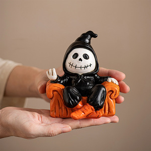 New <strong>Halloween</strong> Decoration Resin Crafts for Gifts <strong>Halloween</strong> Resin Dolls Ornament Party Decoration Resin Crafts for Home Decoration - Product Image 3
