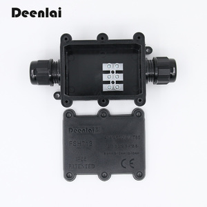 Deenlai IP68 FSH713 صندوق كهربائي 2 طريقة Way Way Way Wire كتلة طرفية كهربائية مقاومة للماء - Product Image 1