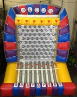 Jeu Plinko gonflable durable pour carnaval et festivals Jeu gagnant de prix passionnant