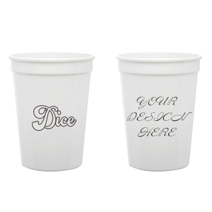 هبات منتجات ترويجية أكواب ملساء للملاعب ذات شعار مخصص لأكواب الإعلان عن الملاعب - Product Image 1