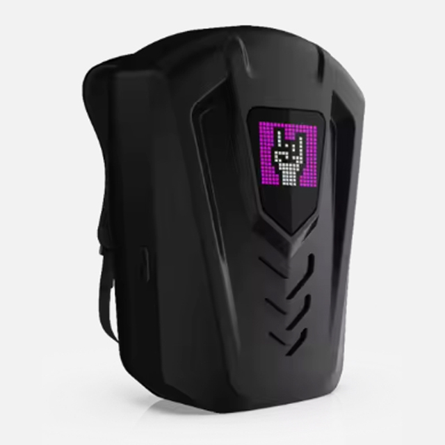 Newest Smart Screen Backpack LED Full Color Display Outdoor with Waterproof Feature Fashionable LED Advertising Backpack