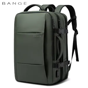 BANGEホット販売15.6インチUSB防水ノートブック卸売メンズポリエステルラップトップバッグ旅行カスタムスクールラップトップバックパック