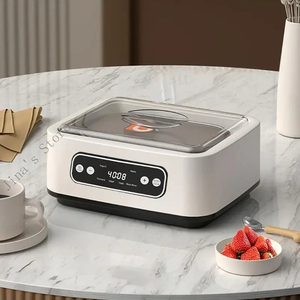 Máquina para Hacer Yogur Automática Profesional al por Mayor con Temperatura y Tiempo Ajustables y Recipiente para Preparar Pudín Helado - Product Image 3