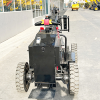 Chariot élévateur tout-terrain télécommandé ZG avec caméra en temps réel, 1500 kg, mini, 4 roues motrices, pneus pleins, batterie au plomb-acide 48V 32AH