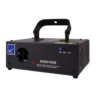 Dipper Besar B2000 Lampu Laser RGB 400MW, untuk DJ Karaoke Ballroom KTV Disko Bar Teater Klub Belanja Mall Halloween Natal