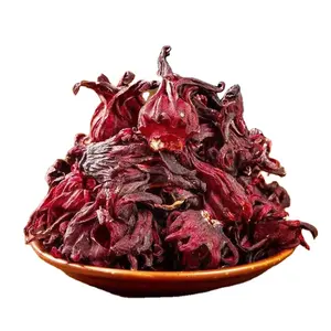 HUARAN Wholesale Supply Chinese Dried Roselle Flower Herbal Tea Dried Hibiscus Flowers Tea