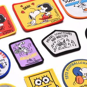 Écussons brodés de personnages de dessins animés USA Europe Snoop <span class=keywords><strong>Lucy</strong></span> Woodstock à repasser pour vêtements d'enfants <span class=keywords><strong>et</strong></span> d'adultes - Product Image 6