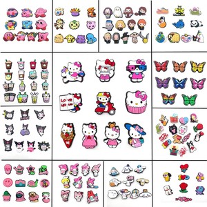 Vente chaude Mignon Personnage De Dessin Animé PVC En Caoutchouc Souple Chaussure Charmes Action Figure Bébé Accessoires En Gros <span class=keywords><strong>Pas</strong></span> <span class=keywords><strong>Cher</strong></span> Croc Chaussures En Plastique - Product Image 3