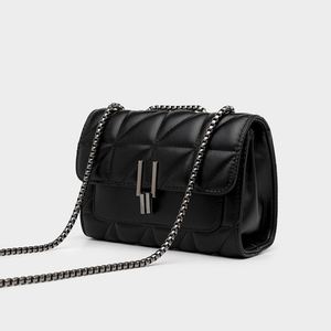 Bolso Bandolera Pequeño <span class=keywords><strong>de</strong></span> Mujer Estilo Nueva <span class=keywords><strong>York</strong></span>, Gran Capacidad, Cuero PU, Cadena con Diseño <span class=keywords><strong>de</strong></span> Rejilla, Correa <span class=keywords><strong>de</strong></span> Hombro Única, Cierre <span class=keywords><strong>de</strong></span> Cremallera, Ranuras para Tarjetas, Moderno - Product Image 2