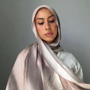 Voile musulman personnalisé avec logo, vente en gros, respirant, 4 saisons, minimaliste, modeste, imprimé, en modal, pour femmes, collection 2026, best-seller - Product Image 1