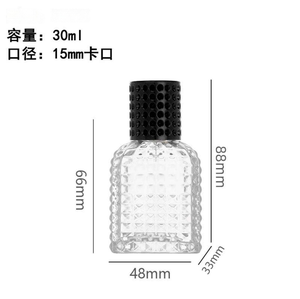 Botella <span class=keywords><strong>de</strong></span> perfume <span class=keywords><strong>de</strong></span> vidrio con figura personalizada <span class=keywords><strong>de</strong></span> 30ml, 50ml y 10ml con bomba, rociador, tipo <span class=keywords><strong>de</strong></span> sellado con caja - Product Image 5