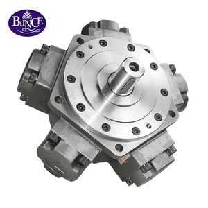 Moteur hydraulique à pistons radiaux NHM31-3000 NHM31-3500 NHM31-4000 NHM31-4500 avec corps en acier inoxydable, composants de moteur robustes - Product Image 2