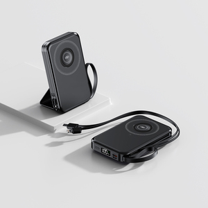<span class=keywords><strong>Mag</strong></span> veloce ricarica magnetico senza fili Power Bank con cavo 10000mAh Safe Power Station per telefono orologio auricolari - Product Image 4