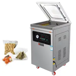 Stainless Steel DZ 400 Vacuum Packing Machine Vacuum Sealer Single Chamber For Garlic Potato Food Meat Fish Cheese